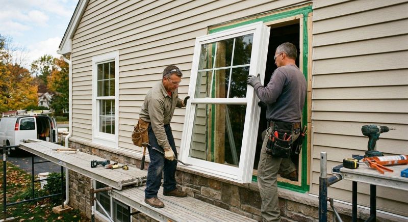 Awning Windows Installation in Marysville, OH