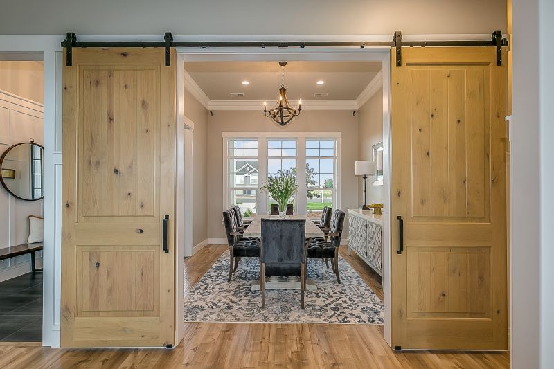 Wood Sliding Door Installation in Alpharetta, GA